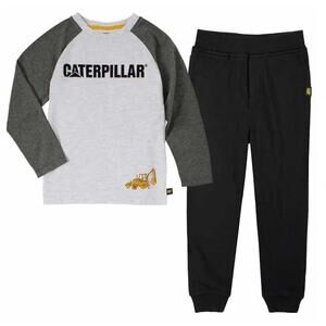 CAT Caterpillar Boy’s Joggers Shirt 2 piece Set Size 3T NWT